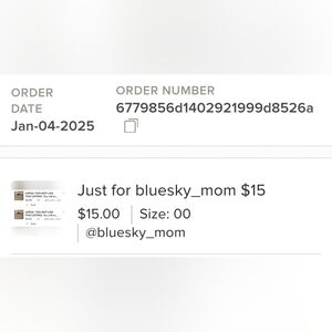 Just for bluesky_mom $15